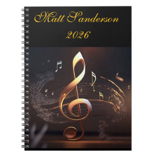 Men's Personal Spiral Photo Notebook