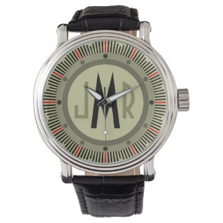 Mens Personalised Monogram Watch