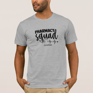 Men's Personalised Pharmacy Squad T-Shirt