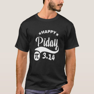 Mens Pi Day Pirate Pi Symbol Graphic Math Math Tea T-Shirt