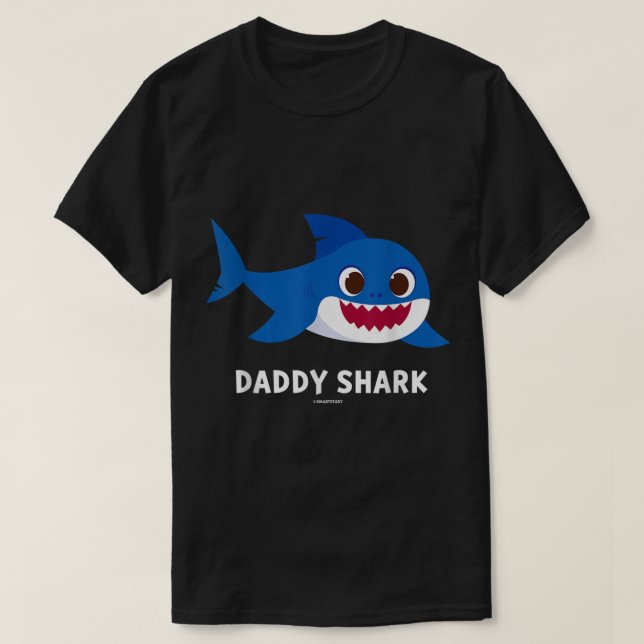 Mens Pinkfong Daddy Shark Official  Copy T-Shirt (Design Front)