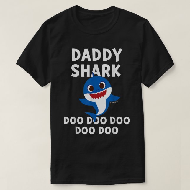 Mens Pinkfong Daddy Shark Official  T-Shirt (Design Front)