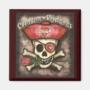 Men's Pirate Valentine Magnet