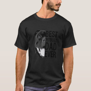 Mens Pitbull Dad  Dog  2 T-Shirt