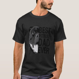 Mens Pitbull Dad Dog 2 T-Shirt