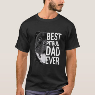 Mens Pitbull Dad  Dog 4 T-Shirt