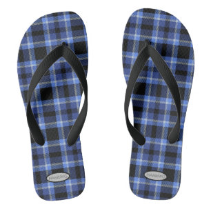 Men's Plaid Flip-flops HAMbWG Kid's Flip Flops