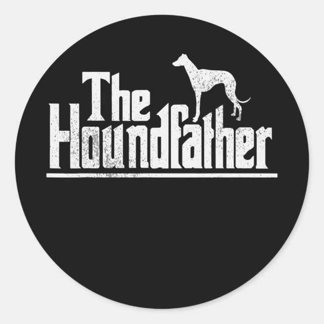 Mens Plott Hound Dog Plott Hound Gifts Funny Classic Round Sticker (Front)