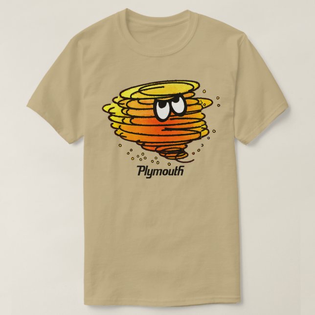 Mens Plymouth Duster  T-Shirt (Design Front)