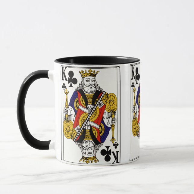 Mens Poker Mug (Left)