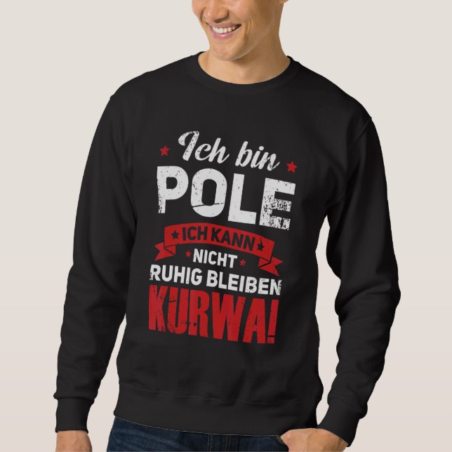 Mens Poland Poland Sweatshirt (Front)