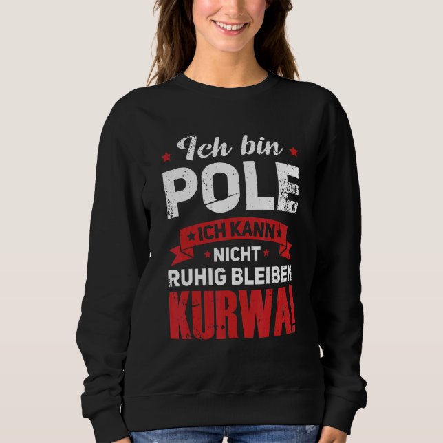 Mens Poland Poland Sweatshirt (Front)