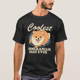 Mens Pomeranian Dad Dog Owner Pomeranian 1 T-Shirt