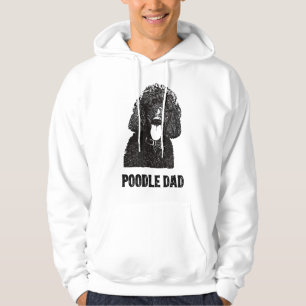 Mens Poodle Dad - Standard Poodle Dad Hoodie