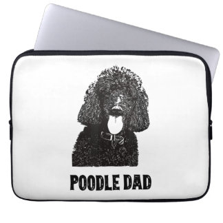 Mens Poodle Dad - Standard Poodle Dad Laptop Sleeve