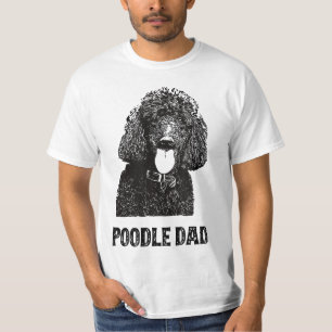 Mens Poodle Dad - Standard Poodle Dad T-Shirt