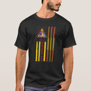 Mens Pool Billiard For Pool Player Billiard Player T-Shirt