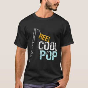 Mens Pop from Granddaughter Grandson Reel Cool Pop T-Shirt