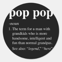 Mens Pop Pop Definition Funny Poppop Dictionary