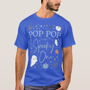 Mens Pop Pop of the Spooky One First Birthday Boy T-Shirt