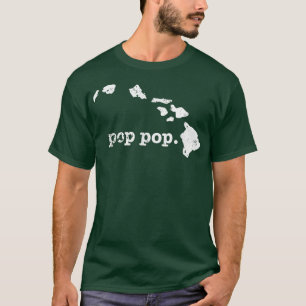 Mens Pop Pop T  Hawaii  Grandfather T  T-Shirt