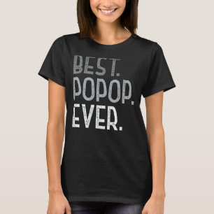 Mens Popop for Grandpa Men Father's Day Best Popo T-Shirt