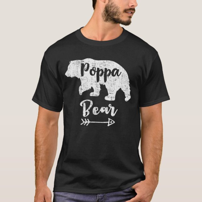 Mens Poppa Bear T-Shirt (Front)