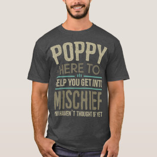 Mens Poppy Ts from Grandchildren for Men Fathers D T-Shirt