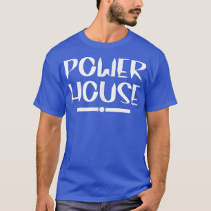 Mens POWER HOUSE Gym Fitness Workout Bodybuilding  T-Shirt