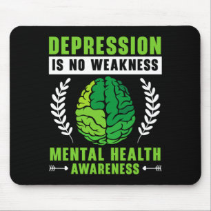 Mens prevention awareness mental health depression mouse pad