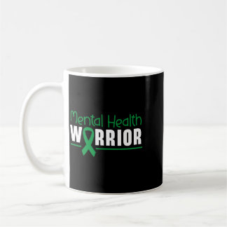 Mens Prevention Awareness Mental Health Warrior Coffee Mug