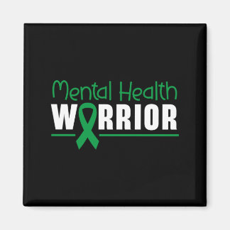 Mens Prevention Awareness Mental Health Warrior Magnet
