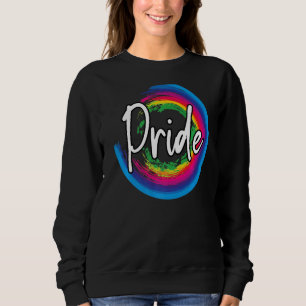 Mens Pride Lgbtq Proud Gay Month Supporter Graphi Sweatshirt