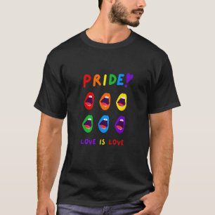 Mens Pride Love is Love Month Celebration LGBTQ Su T-Shirt
