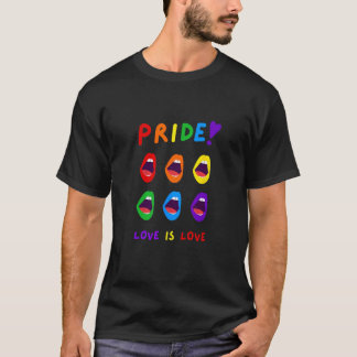 Mens Pride Love is Love Month Celebration LGBTQ Su T-Shirt