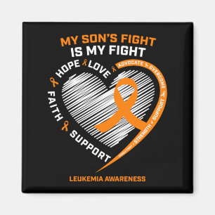Mens Products Gift Dad Mum Leukaemia Awareness Magnet