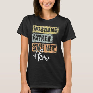 Mens Profession dad hero father Estate Agent Tank