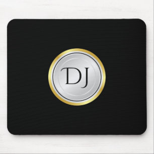 Men's Professional Look with Monogram Mouse Pad