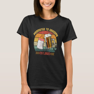 Mens Promoted To Grandpa 2023 For New Grandpa 2 T-Shirt