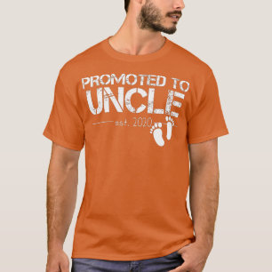 Mens Promoted to Uncle Est 2020 Best Dad Uncle Gi T-Shirt