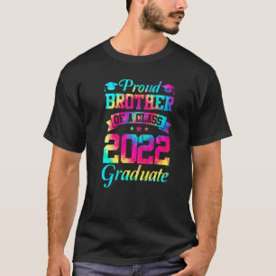 Mens Proud Brother Of A Class Of 2022 Graduate Sen T-Shirt