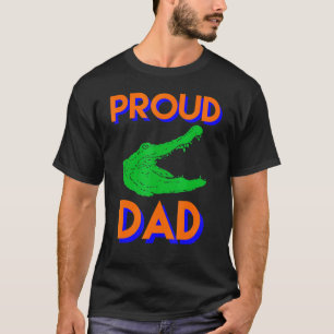 Mens Proud Dad Of A Gator Unique Idea For Fathers  T-Shirt