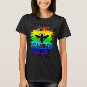 Mens Proud Gay Men Pride LGBTQ Funny Gay Beekeeper T-Shirt
