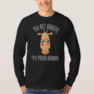 Mens Proud Grandpa I Love My Gay Grandson Lgbtq Yo T-Shirt