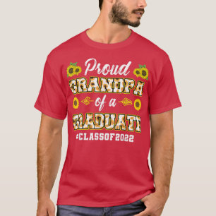 Mens Proud grandpa of a graduate class 2022 Gradua T-Shirt
