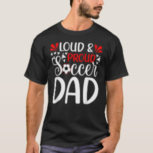 Mens Proud Soccer Dad Soccer Player Father's Day T-Shirt