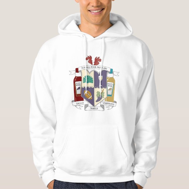 Men's Pullover Hoodie (Front)