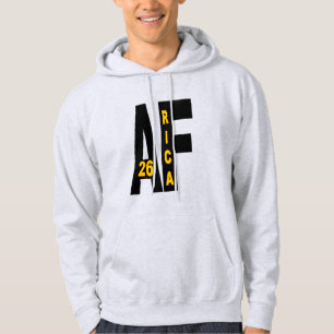 Men's Pullover Hoodie ash  AFRICA  26