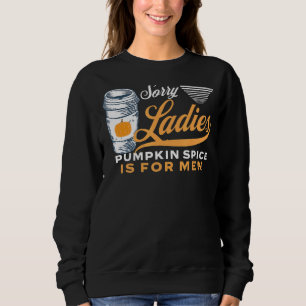 Mens Pumpkin Spice Boyfriend Husband Gag Joke PSL  Sweatshirt