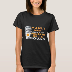 Mens Pumpkin Spice Boyfriend Husband Gag Joke Psl  T-Shirt